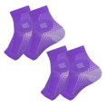 thumbnail image 1 of 2 Pairs Neuropathy Socks Breathable Men Women Pain Relief Foot Compression Sleeve Toeless Arthritis Ankle Protection Support BraceGift, 1 of 5