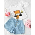 thumbnail image 3 of Cute Pumpkitty. Vampire Costume T-Shirt Toddler -Image by Shutterstock,  3 Toddler, 3 of 4