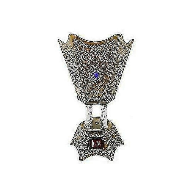 Electric Incense Burner, Middle Eastern Style Tabletop Electric Censer Censer Metal Incense Burner For Office Home Yoga