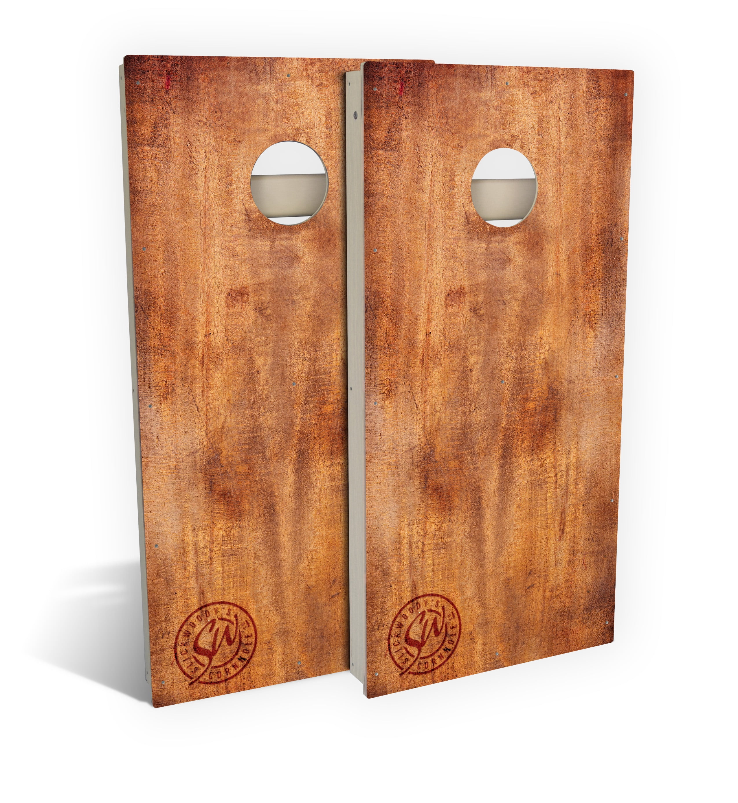 Burnt Wood All Weather Tournament Size Cornhole Boards - Walmart.com ...