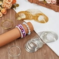 thumbnail image 4 of 100 Circles Memory Wire 22 Gauge Steel Jewelry Wire for Jewelry Making Necklaces DIY, 4 of 9