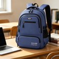 thumbnail image 2 of Waterproof Large Capacity Oxford Cloth Laptop Backpack Travel Backpack for College Students Men Women, 2 of 5