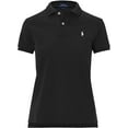 thumbnail image 3 of Polo Ralph Lauren Women's Classic Fit Mesh Polo Shirt, PoloBlack,X Small, 3 of 4