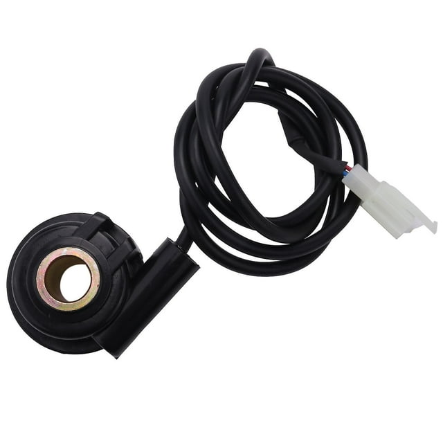 Conjunto de cables con sensor de 3 hilos XCF para velocímetro y odómetro digital de motocicleta negro