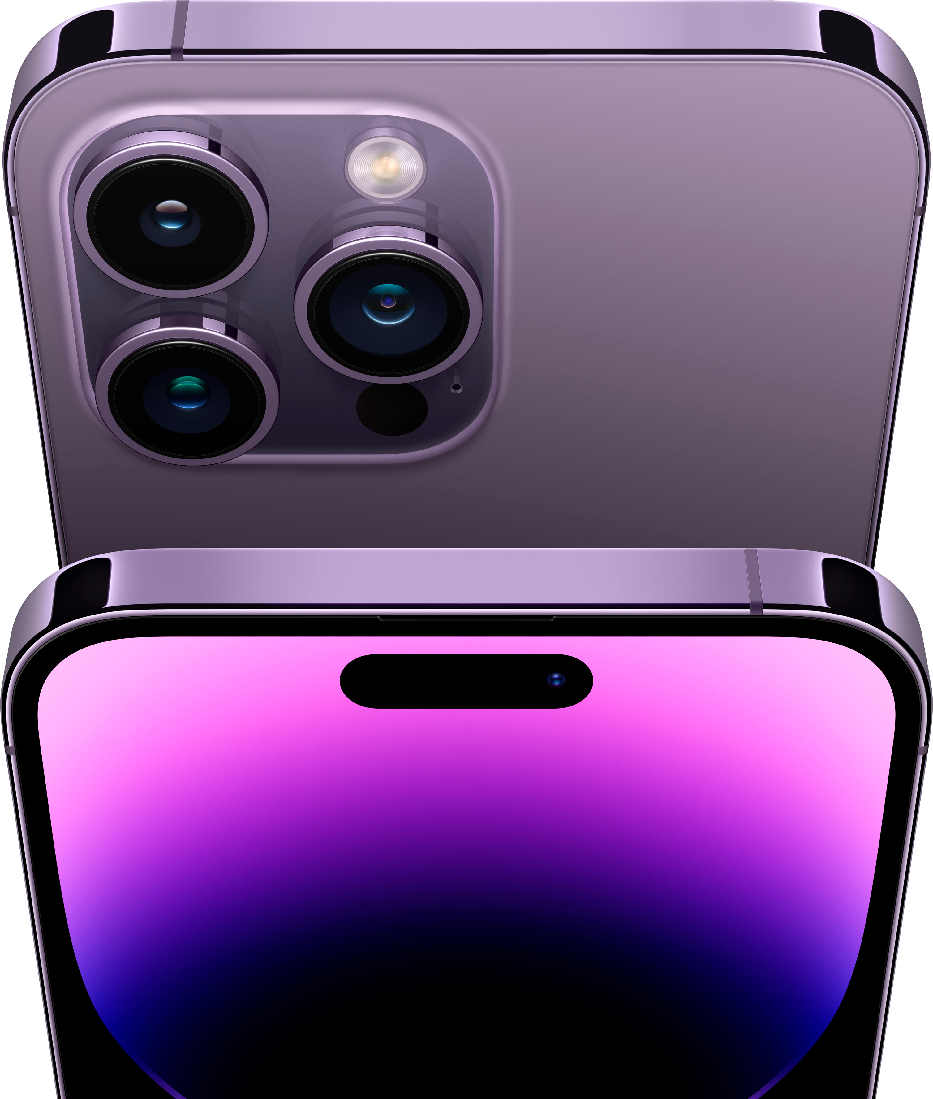 Restored Apple iPhone 14 Pro Max - Carrier Unlocked - 128GB Deep Purple - MQ8R3LL/A (Refurbished) - image 4 of 5