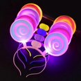 thumbnail image 4 of Girls Multiple Shape LED Hairband for Adult Halloween Concerts Party Headband, 4 of 5