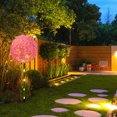 thumbnail image 3 of Luz Solar De Flor De Bola, Luz Solar De Jardín De Simulación De Bola De Nieve De Cerezo Impermeable Con Diseño De Enchufe De Tierra, 20 Cuentas De Luz Cálida Para Decoración, 3 of 7