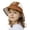 1-Coffee1420, variant on Oiyii Toddler Girls Breathable Bucket Hats Bear Embroidered Mesh Panel Camping Sun Hats, Coffee