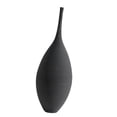 thumbnail image 2 of Florero moderno hecho a mano flor florero alto centro de de cerámica Negro A Sunnimix Jarrón nórdico moderno, 2 of 8