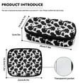 thumbnail image 7 of Jiueut Cow Print Insulin Storage Bag Pen Insulin Travel Bag for Diabetics Traveling Bag for Medicine Insulin Storage Bags with Zipper Comfortable Diabetic Supply Bag, 7 of 7