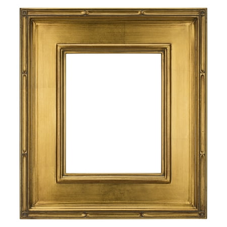 Museum Plein Aire Ornate Picture Frame - 11x14  Gold Leaf Oil Painting Frames | Hand Leafed High-End Antique Style Frames | Open Back Frames with No Glass or Backing
