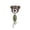 A, variant on Animal Plush Dog Toy - Spiky Rubber Center,Squeaky Bear/Frog/Elephant Shapes,Interactive Teether with Durable Rope Knot for Power Chewers