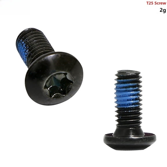 Sagargo Steel T25 Torx Screw M5X11.5mm Black for Bike Frame Rack and Bottle Mount