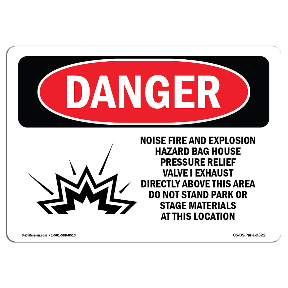 ANSI LABEL DECAL STICKER Open Valve In Event Of Fire Fire OSHA 