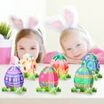 thumbnail image 7 of HongHeng 6Pcs Easter Decoration Plugin Props Decoration Banner Desktop Stereoscopic Card Insertion Decoration Party Supplies, 7 of 7