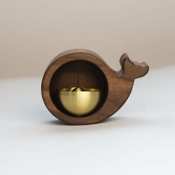 Suction Door Type Solid Wood Wind Chime Brass Style Magnetic Door Chime Shopkeepers Bells For Door Opening