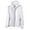 White, variant on Abomasnow Rain Jacket Women Waterproof Lightweight Jacket With Hood Packable Raincoat with Pockets M-XXXXXL