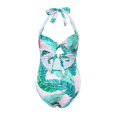 thumbnail image 5 of Maternity Swimsuit One Piece Suspender Leaf Print Pregnancy One Piece Swimwear Bathing Suits For Women Plus Size, 5 of 9