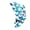 Blue, variant on 12 Piece 3D Butterfly Wall Decal Set, PVC Butterfly Wall Stickers for Home and Room Decor, TIKA