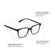 thumbnail image 3 of Anteojos Correctores unisex eyebobs C Suite Brown Horn 2.75x, 3 of 7