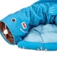 thumbnail image 2 of Túnel para gatos con cojín lavable, cama de juguete para gatitos pequeños con pelota Azul, 2 of 3