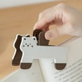 thumbnail image 3 of Sylvtty Kitten Book Holder Clip Simple Reading Auxiliary Fixed Book Clip Bookmark Plastic Reading Page Holders Creative Book Accessory, 3 of 7