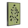 thumbnail image 3 of Stupell Industries Lime Gingko Sprig Black Framed Giclee Art design by Martina Pavlova, 18 x 12, 3 of 8
