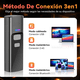 thumbnail image 4 of Escáner Lector Códigos Barras Inalambrico Bluetooth Portátil Malubero, Negro, 4 of 5