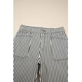 thumbnail image 6 of Stylish Black Stripe High Waist Denim Jeans for Women – Versatile Wide Leg Design for Daily Outfits, 12, 6 of 12
