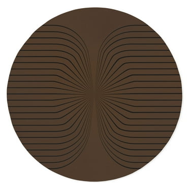 Hour Brown Area Rug by Kavka Designs