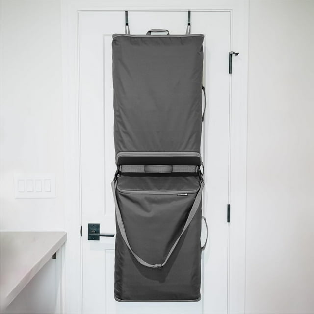 Cesta de ropa colgada CleverMade con 2 compartimentos