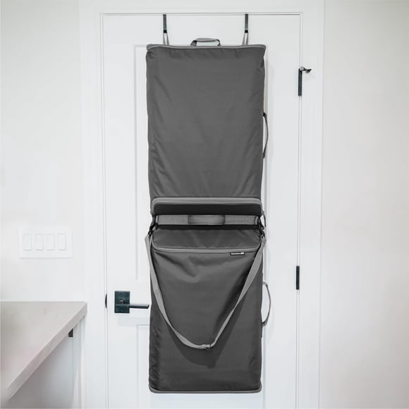 Cesta de ropa colgada CleverMade con 2 compartimentos