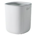 thumbnail image 1 of Desktop Trash Can Plastic Office Coffee Table Storage Bucket Without Cover(White Nordic Style), 1 of 2