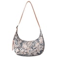 thumbnail image 1 of Sac à Bandoulière Boho Léger en Nylon avec Sangle Réglable Design Vintage Paisley pour Femmes Compact Portable Voyage Activité Extérieure, 1 of 5