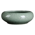 thumbnail image 1 of Maceta Hidropónica Grande de Cerámica | Diseño Redondo y Elegante | Material Ecológico | Ideal para Nenúfares | Bajo Mantenimiento | Pieza Decorativa para Interiores y Exteriores | 1 Maceta, 1 of 1