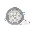thumbnail image 3 of Regulable 9 * 3W Led Luz De Techo Foco Empotrable Downlight Blanco Frío 100-245V Speravity HA026102-00, 3 of 7