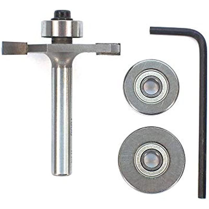 Whiteside Router Bits 1940 Biscuit Joining Kit 1/4Inch Shank