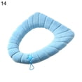 thumbnail image 2 of Dream Lifestyle Soft Bathroom Thicker Toilet Seat Cover Pad-Warmer Stretchable Fibers Easy Installation Cushioned Lid Covers,Comfortable and Washable Toilet Seat Cover Pad 1PC, 2 of 8