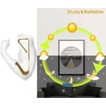 thumbnail image 4 of Perchas para cuadros Ganchos para cuadros para colgar cuadros Ganchos para marcos de 30 libras Perchas para cuadros Kit de perchas de hardware resistente 50 piezas Perchas de madera para pintura de pa, 4 of 5