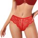 thumbnail image 1 of Gibobby Bikini elástico algodón Mujeres Sexo Tanga Impreso Elasticidad Transpirable Francés Encaje Mujeres Bragas Ropa interior sexy （Rojo， L), 1 of 5