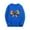 Blue, variant on Hoodies for Girls Long Sleeve Tops Long Sleeve Crew Neck Casual Spring Clothes Basic Fitted Outdoor Lightfleece Lined Tops Trendy Outfits Hoodie Older Children Pullover Orange 14-15 T