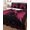 Black, variant on Full Size Quilt Bedding Set, Pink Ribbon Reversible Summer Quilt 3 Pieces, Wings Romantic Love Heart Flowers Retro Country Lightweight Bedspreads Coverlets with 2 Pillow Shams for All Seasons
