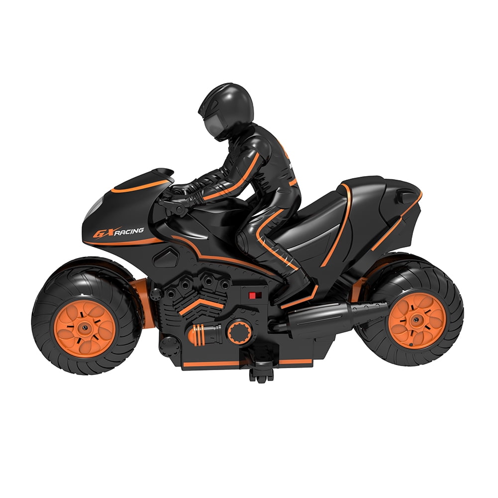 Kepooman Child' s Rechargeable RC Motorcycles Toys for Kids, 11" * 4" * 7 ", Orange Kepooman Child' s Rechargeable RC Motorcycles Toys for Kids, 11" * 4" * 7 ", Orange