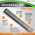 thumbnail image 4 of Staples Renewed Warriors T50 galvanizado, resistente, 1,2 cm, 2000, 4 of 7