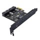 thumbnail image 5 of USB 3.2 Pci Adapter Pci E to 7 Ports USB3 Gen1 Expansion Adapter Card Pci-E Extender Pci Card, 5 of 5