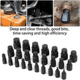 thumbnail image 2 of 25 Pcs Broken Bolt Screw Cap Extractor,Damaged Bolt Extractor Set for Removing Broken Studs Bolts Socket Screws, 2 of 6