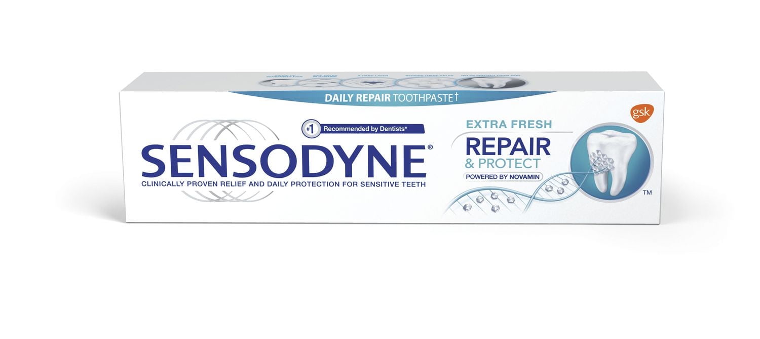 Sensodyne Repair & Protect Sensitivity Toothpaste, 75 mL Extra Fresh
