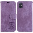 thumbnail image 2 of Compatible with Samsung Galaxy A71 4G Embossed Cute Tiger Flip Folio Wallet Case Card Pocket Holder Cover, 2 of 5