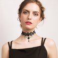 thumbnail image 4 of Coofit Collier Ras-du-Cou Créatif Décoratif Collier Statement Collier en Dentelle pour Femmes, 4 of 10