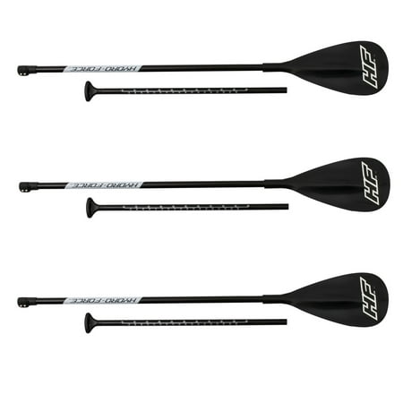 Bestway Hydro Force Fiberglass 85 Inch Stand Up Paddle Board SUP Oar (3 (Best Way To Remove Snow From Driveway)